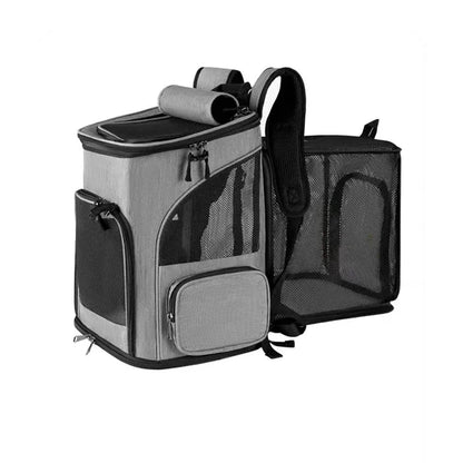 ✨ PawHaven Expandable Pet Carrier Backpack – Breathable & Foldable Travel Bag Mary's For You