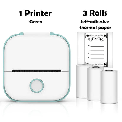 🖨️ PrintiePocket T02 – Wireless Mini Sticker Printer for Journals, DIY & Student Gifts Mary's For You