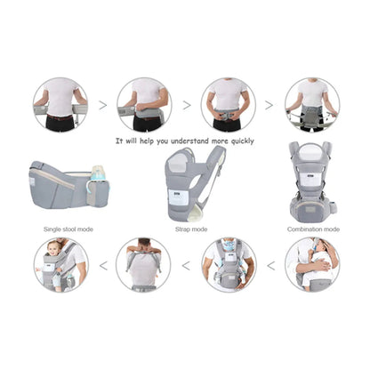 Baby Carrier Ergonomic Infant Multifunctional Waist Stool Newborn To Toddler Multi-use Before and After Kangaroo Bag Accessories Mary's For You