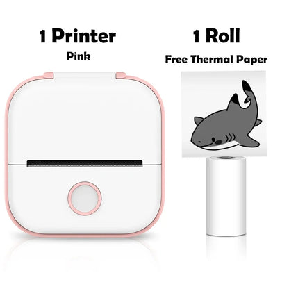 🖨️ PrintiePocket T02 – Wireless Mini Sticker Printer for Journals, DIY & Student Gifts Mary's For You