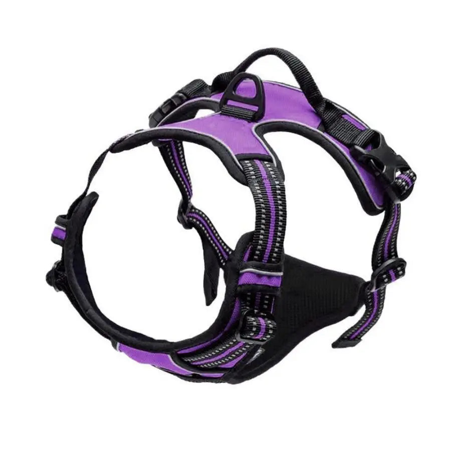 No Pull Dog Harness Front Clip Heavy Duty Reflective Easy Control Handle for Large Dog Walking Mary's For You