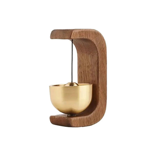 ✨ Dopamine Wind Bell 🔔 Magnetic Beech & Copper Chime for Door & Home Decor Mary's For You