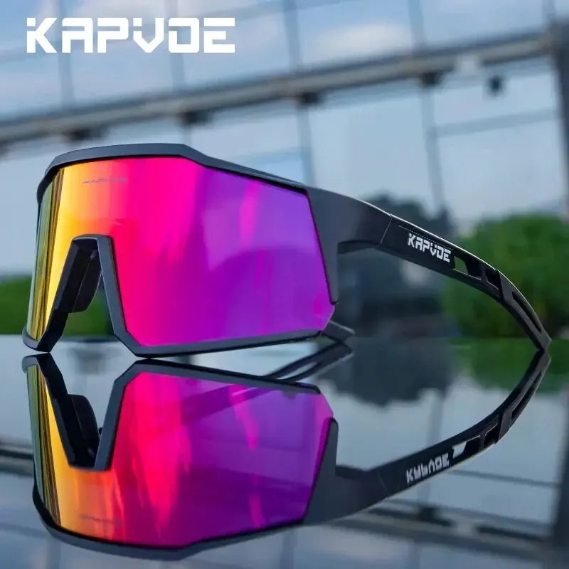 🔥 Kapvoe Cycling Glasses 🚴‍♂️ Polarised UV400 Sport Eyewear Ultra-Light Mary's For You