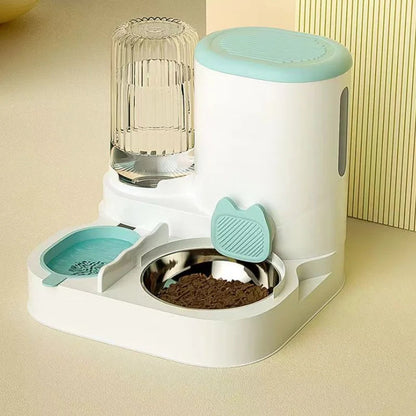 ✨ AutoFeast Pet Bowl – Automatic Food & Water Dispenser for Cats & Dogs Mary's For You