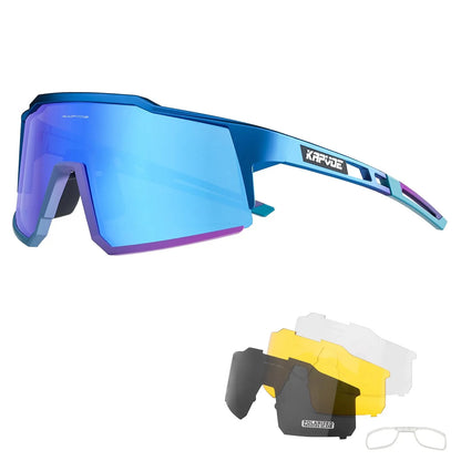 🔥 Kapvoe Cycling Glasses 🚴‍♂️ Polarised UV400 Sport Eyewear Ultra-Light Mary's For You