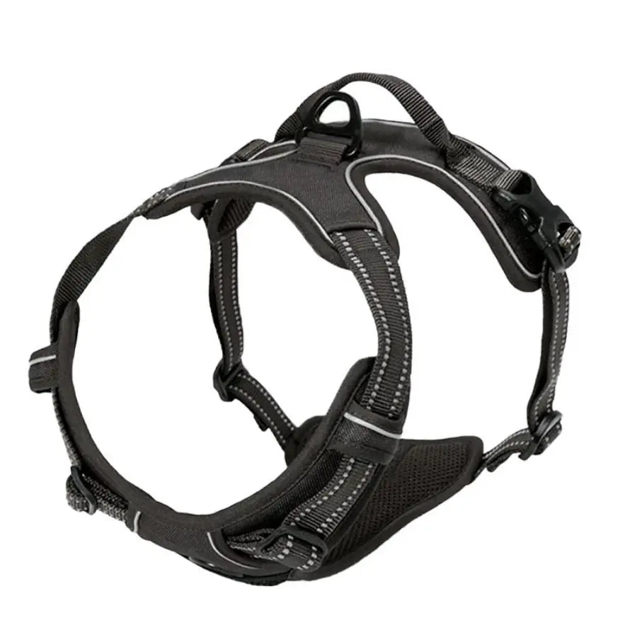 No Pull Dog Harness Front Clip Heavy Duty Reflective Easy Control Handle for Large Dog Walking Mary's For You