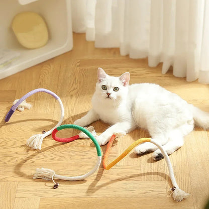 💎🔥✨ Silvervine Cat Teaser 🐾 Cotton Rope Toy for Healthy Play & Clean Teeth Mary's For You