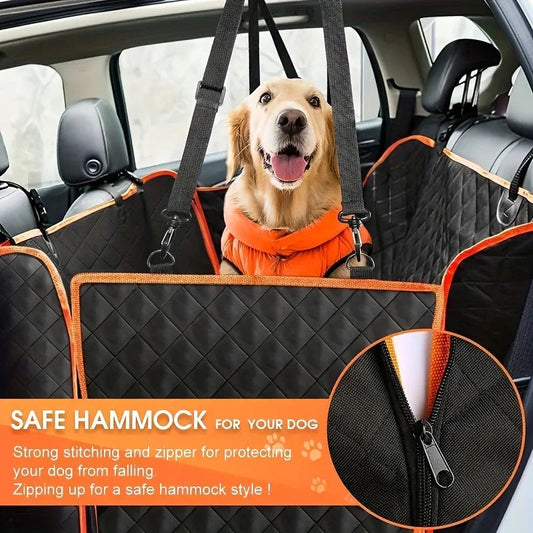 Ideal Car seat Cover, Upgrade Your Car Seats with this Waterproof, Scratch-Resistant Dog Hammock Cover! Mary's For You