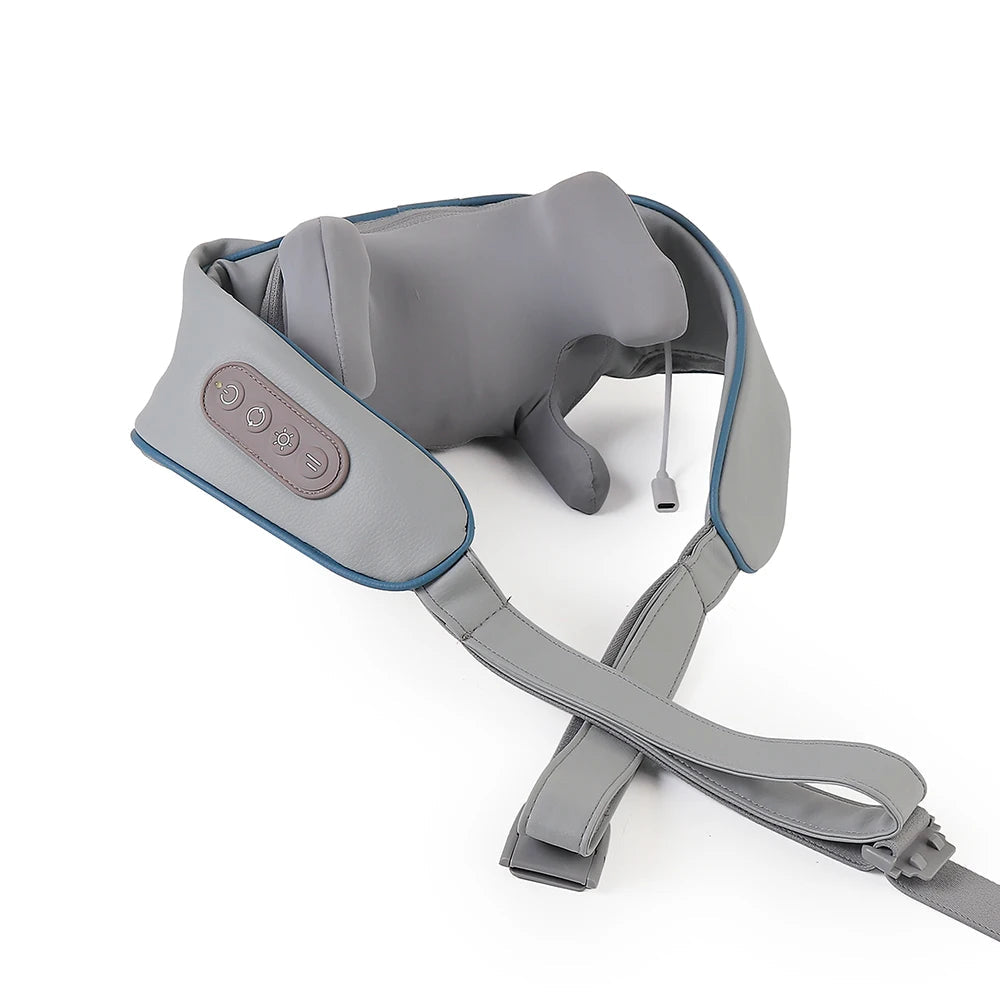 ✨ Foreverlily Massage Shawl 💆‍♀️ Wireless Neck & Shoulder Relief Kneader Mary's For You