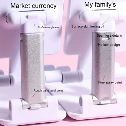 Adjustable Mobile Phone Stand – Universal Desk Holder for iPhone, Android & Tablets Mary's For You