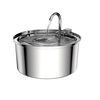 ✨ AquaPaw Stainless Steel Pet Fountain – Automatic USB Water Feeder for Cats & Dogs Mary's For You