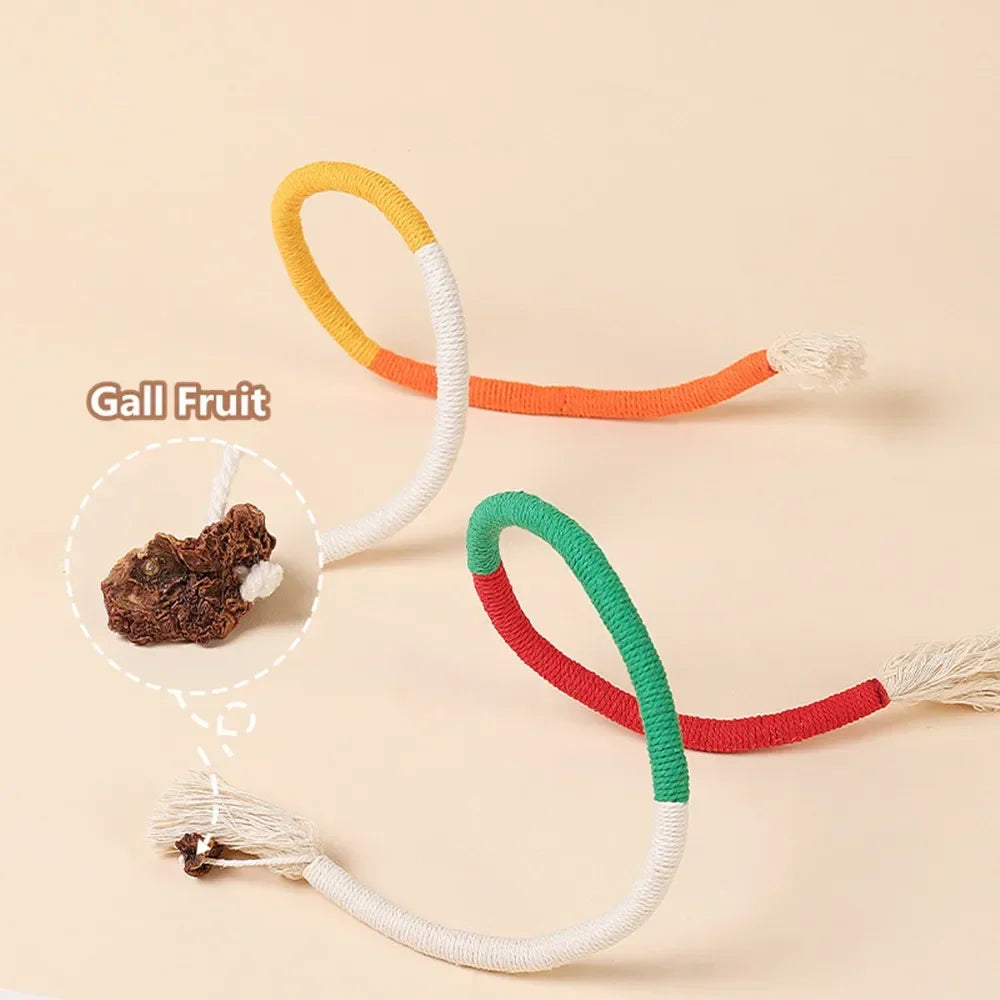💎🔥✨ Silvervine Cat Teaser 🐾 Cotton Rope Toy for Healthy Play & Clean Teeth Mary's For You