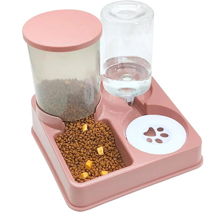 ✨ AutoFeast 2-in-1 Pet Feeder – Gravity Food & Water Dispenser for Cats & Dogs Mary's For You