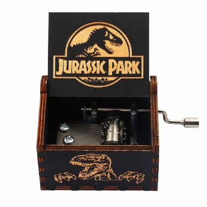 ✨ Theme Melody Music Box 🎶 Hand-Cranked Wooden Gift for Any Occasion Mary's For You