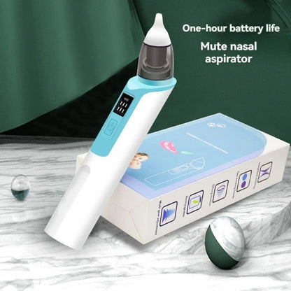 ✨ Baby Nasal Aspirator 2024 – Electric Rechargeable Nose Cleaner for Newborn Congestion Relief Mary's For You