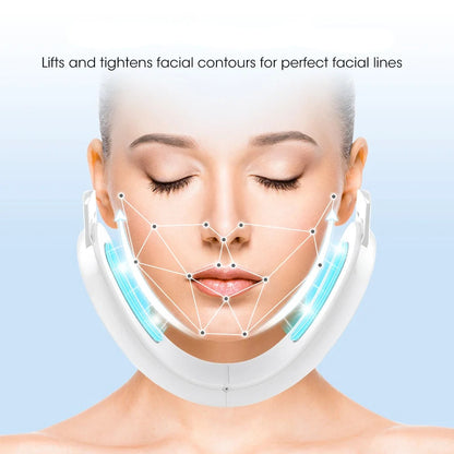 V-Line Face Slimming Lifting Device Massager Skin Rejuvenation Shaping Beauty Instrument Electric Reduce Double Chin Belt Mary's For You