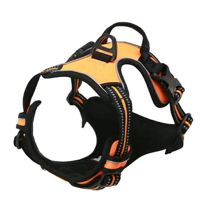 No Pull Dog Harness Front Clip Heavy Duty Reflective Easy Control Handle for Large Dog Walking Mary's For You