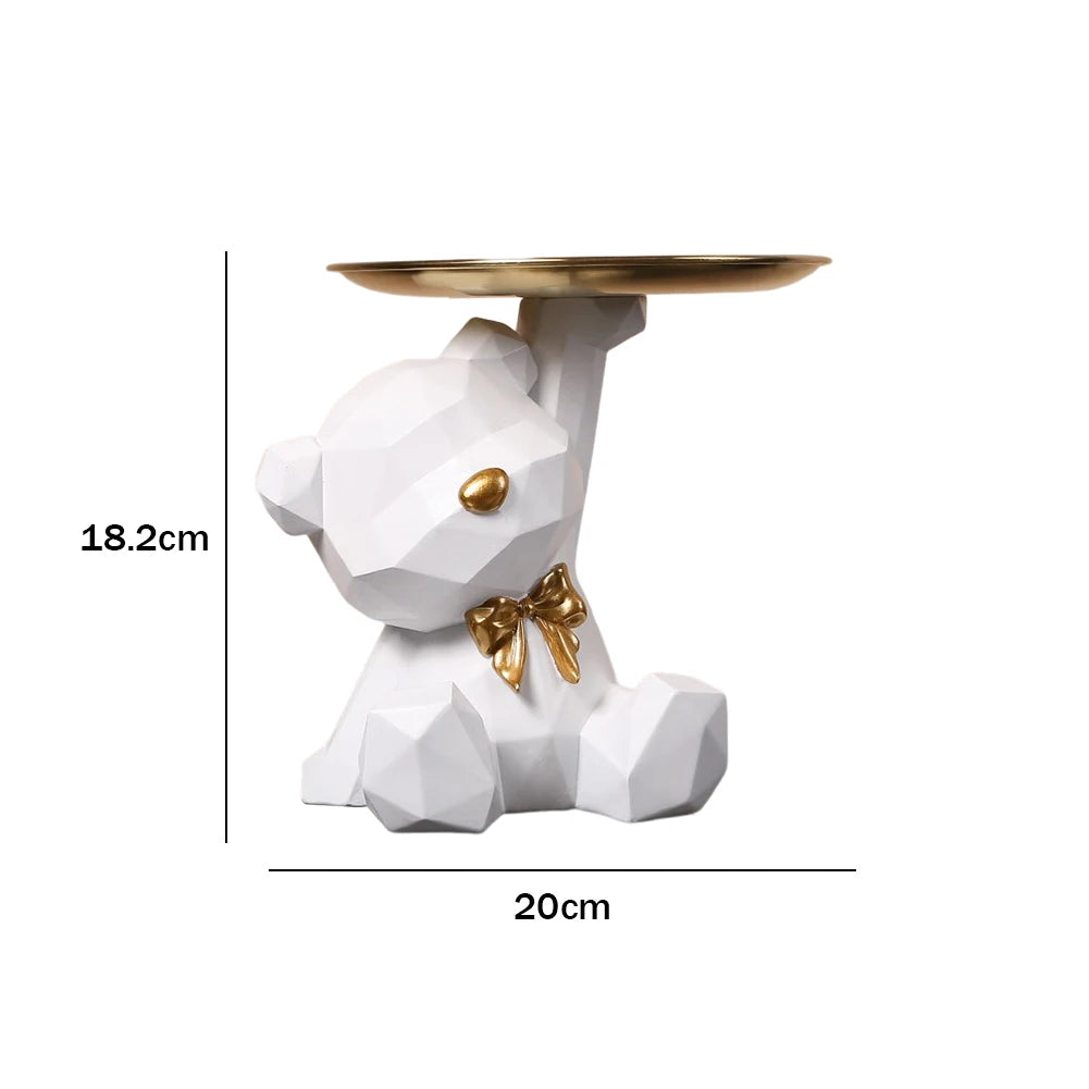 🔥💎 Bulldog Butler Sculpture 🐶✨ Nordic Charm Coin Tray 💫 Mary's For You