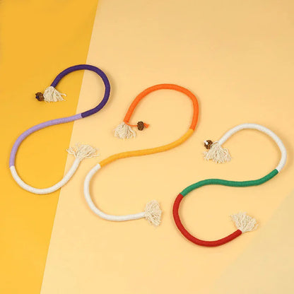 💎🔥✨ Silvervine Cat Teaser 🐾 Cotton Rope Toy for Healthy Play & Clean Teeth Mary's For You