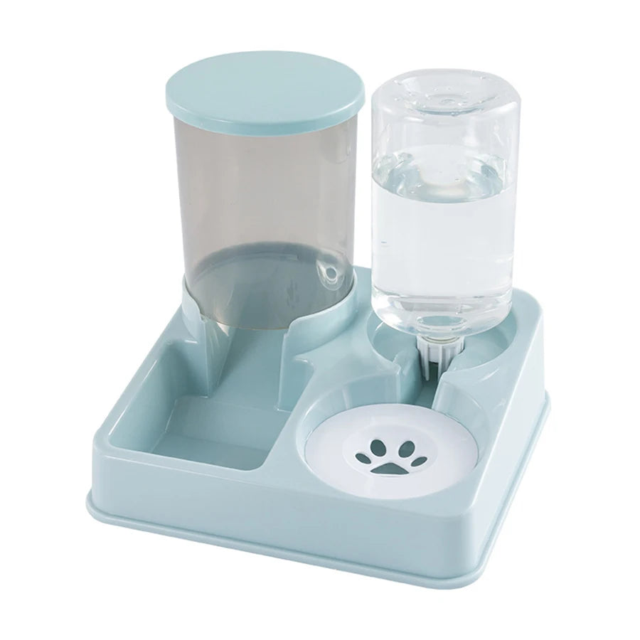 ✨ AutoFeast 2-in-1 Pet Feeder – Gravity Food & Water Dispenser for Cats & Dogs Mary's For You